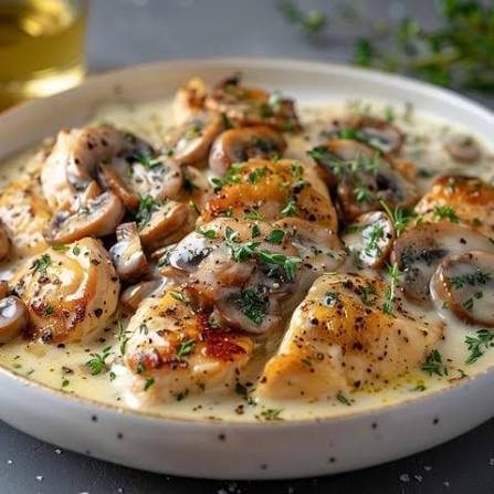 Fricassé de poulet aux légumes