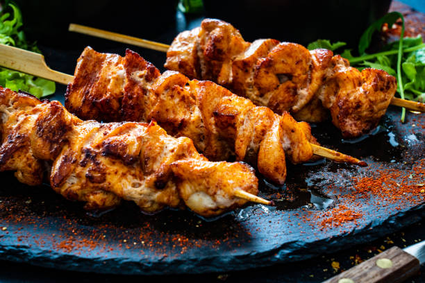 Brochette de poulet