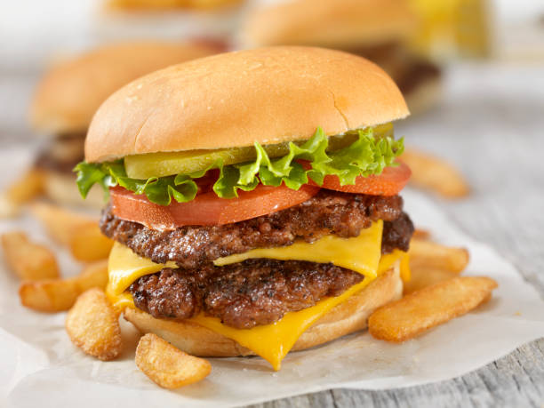 Double cheese burger