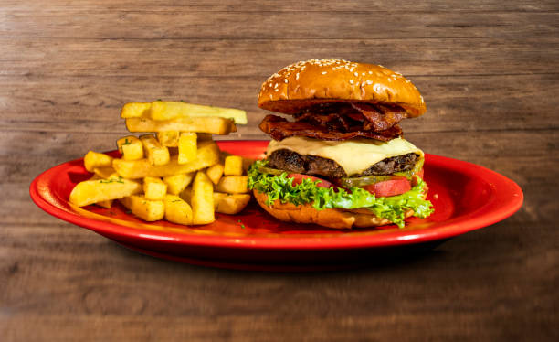King burger assiette