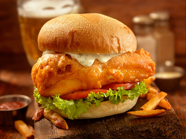 Fish burger