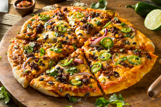 Pizza mexicaine