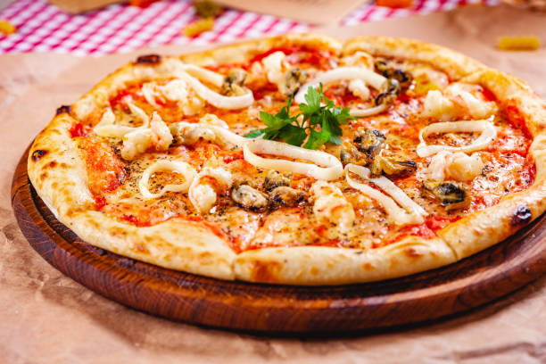 Pizza fruit de mer