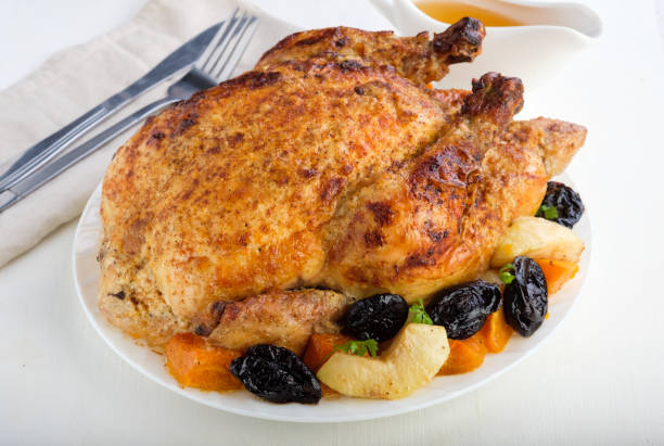 Poulet yassa entier