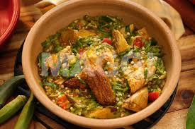Gombo viande